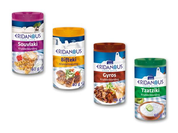 ERIDANOUS Græsk­-inspirerede krydderier