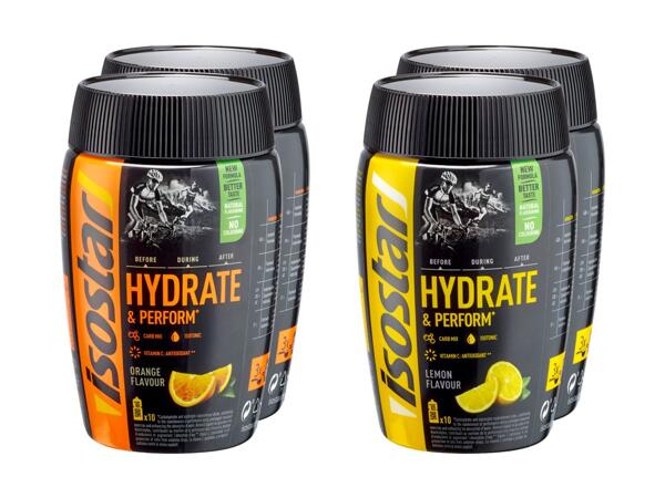 Boisson Isostar Hydrate & Perform Sport, pack de 2