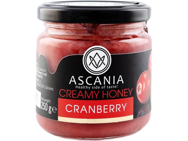 Creamy Honey with Cranberry