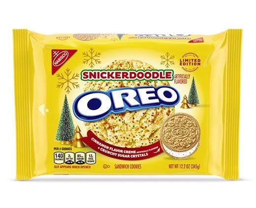 Nabisco 
 Holiday Oreos Snickerdoodle or Joy