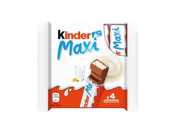 KINDER ČOKOLÁDA MAXI