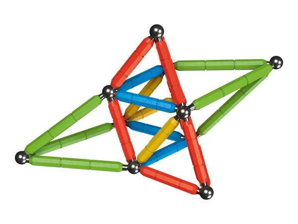 Playtive Multicoloured Magnetic Building Set