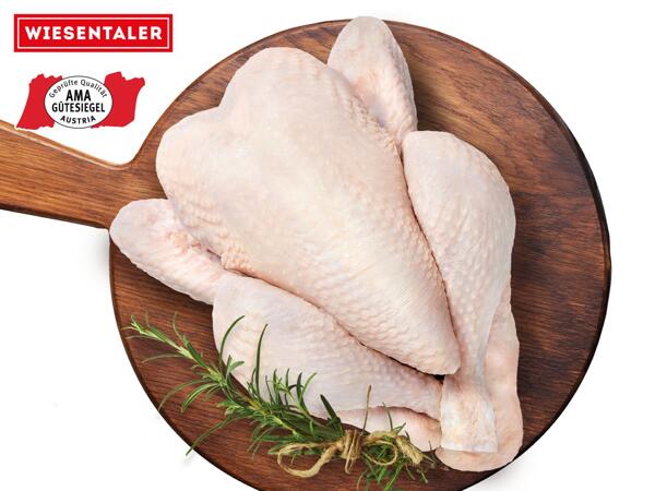 Frisches Maishendl