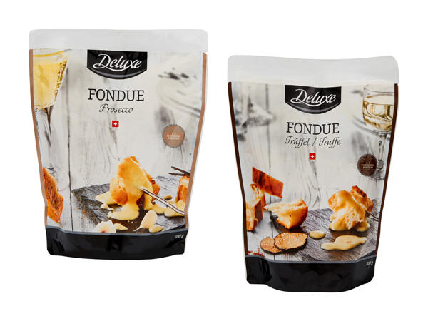 Fondue au Prosecco/à la truffe