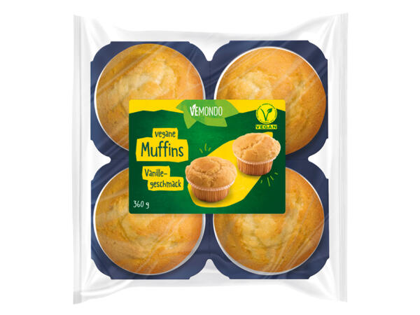 Vegane Muffins Vanille