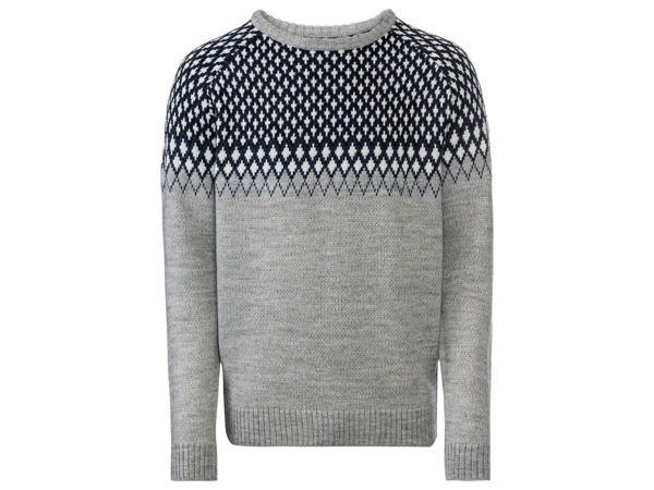 LIVERGY(R) Grovstrikket sweater