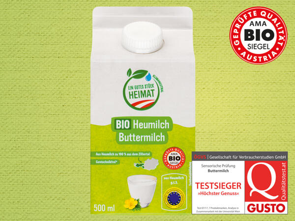 Bio Heumilch Buttermilch