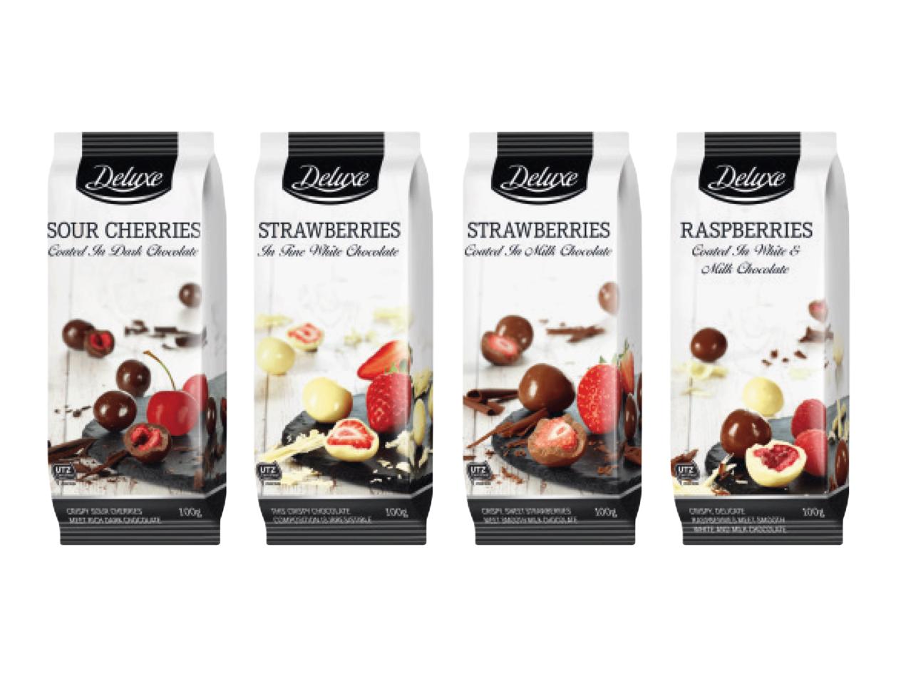DELUXE Chocolate Coated Fruit