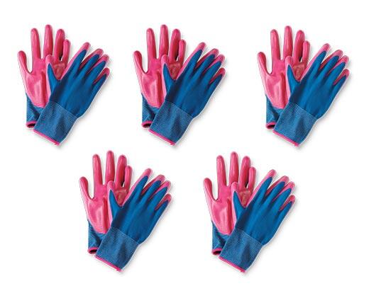 Gardenline Nitrile or Latex Coated Gloves
