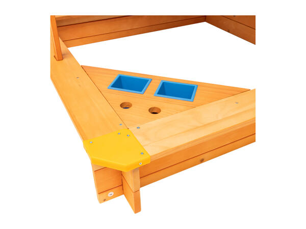 Playtive Sandpit With Sun Shade & Ice Cream Parlour
