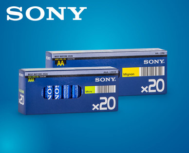 SONY Batterien Megapack