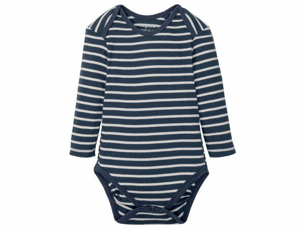 Lupilu Långärmad body, 2-pack