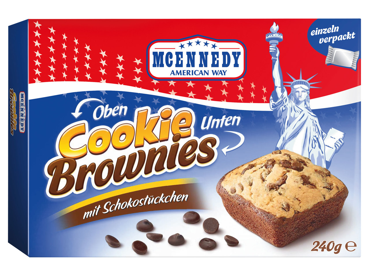 MCENNEDY Cookie Brownies