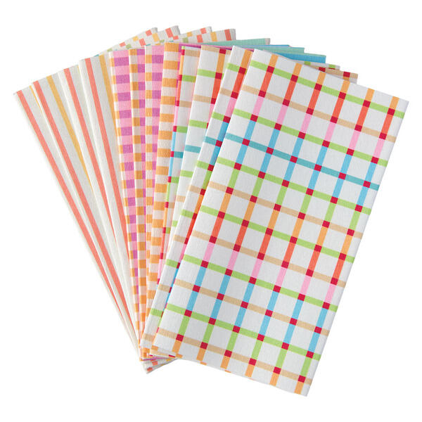 Crofton 12Pk Reusable Paper Towels, Geometric