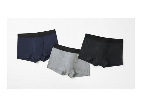 Esmara Boys' Colourful Cotton Rich Boxers - 3 Pack