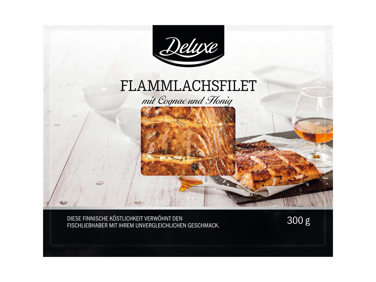 Saumon flambé