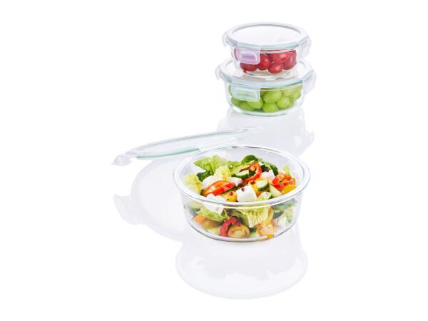 Livarno Home Food Storage Container Set - 3 Piece Set