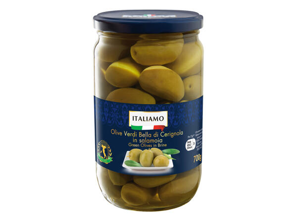 Italiamo Green Olives in Brine