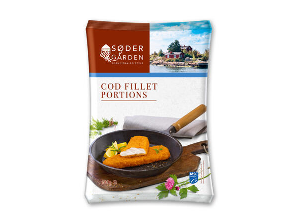 Torskefilet portioner