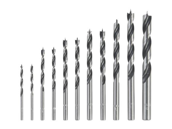 Parkside Wood Drill Bit Set - 11 Piece Set