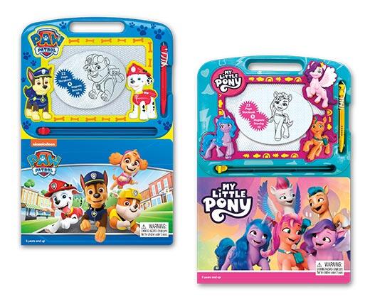 Phidal Storybook & Magnetic Drawing Pad