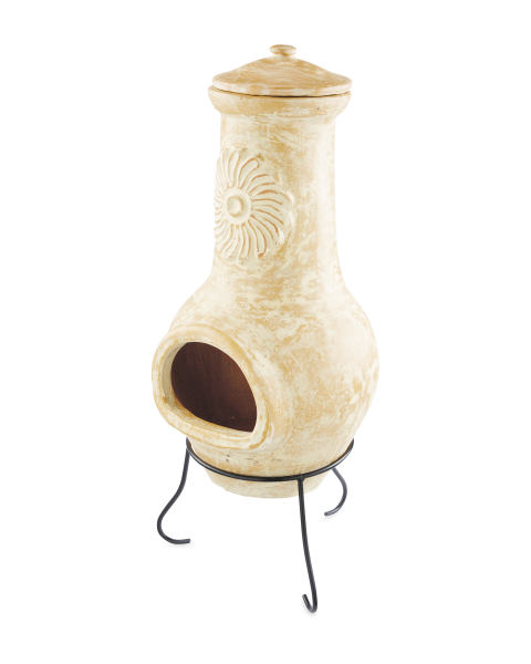 Gardenline Clay Chimenea