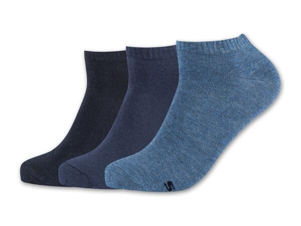Damen/​Herren Socken, 3 Paar