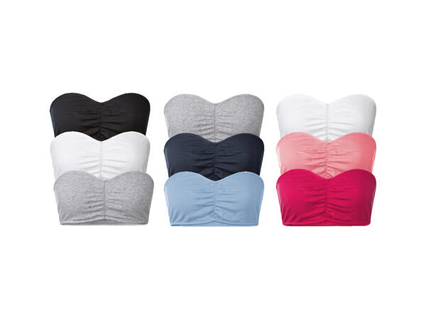 Bandeau-BH, 3-pack