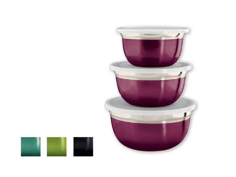 ERNESTO Stainless Steel Bowl Set
