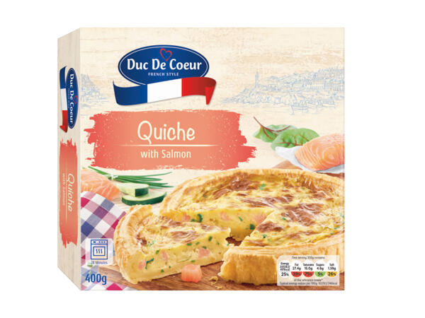 Duc De Coeur Salmon Quiche