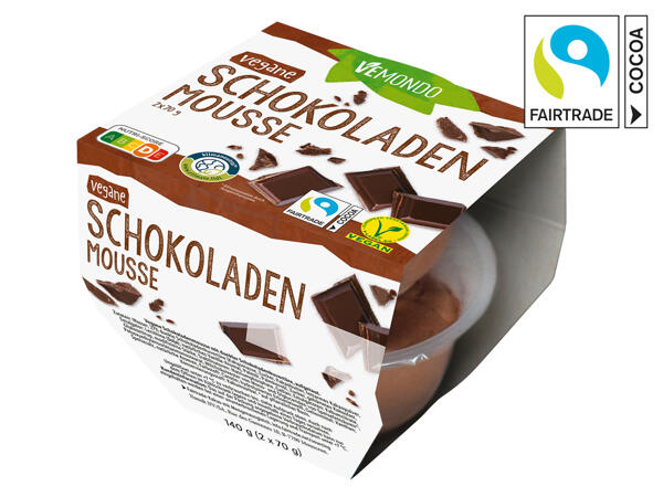 Veganes Schokoladen Mousse
