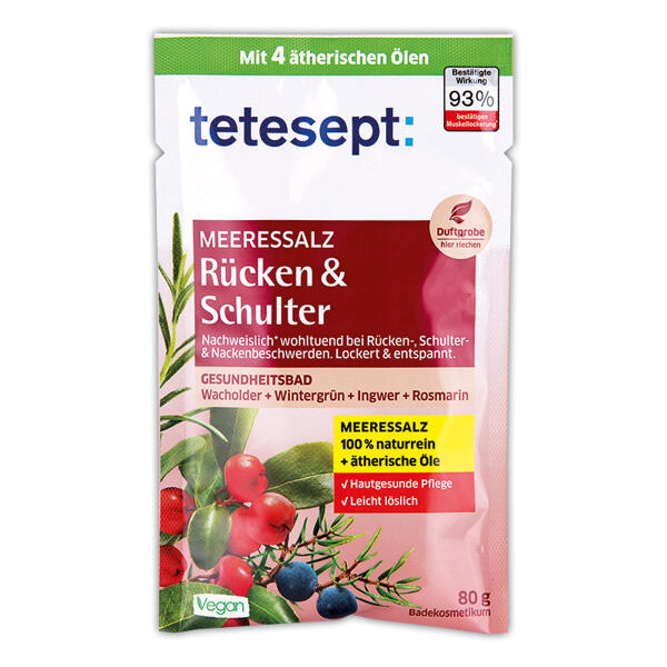 Meeressalz Rücken & Schulter