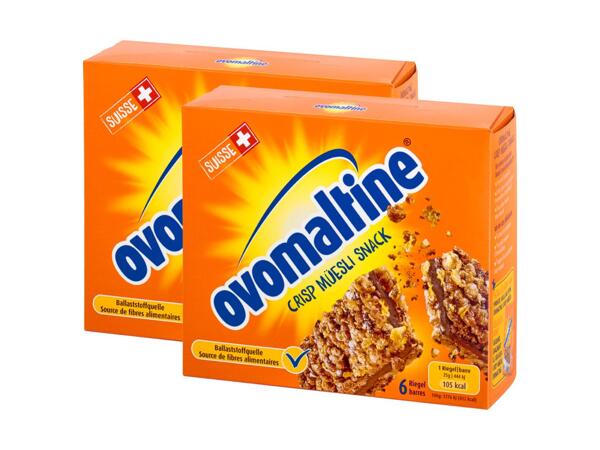 Barre snack muesli Ovomaltine