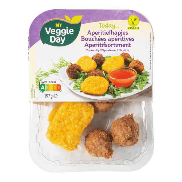 MY VEGGIE DAY(R) 				Bouchées apéritives végétaliennes