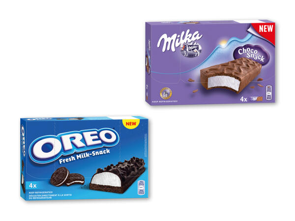 Milka eller Oreo mælkesnitte