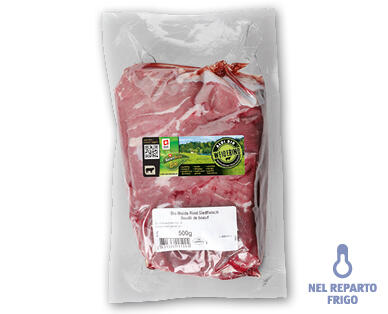 NATURE SUISSE BIO/ALDI BIO WEIDERIND Carne magra da bollito di manzo da pascolo bio ALDI
