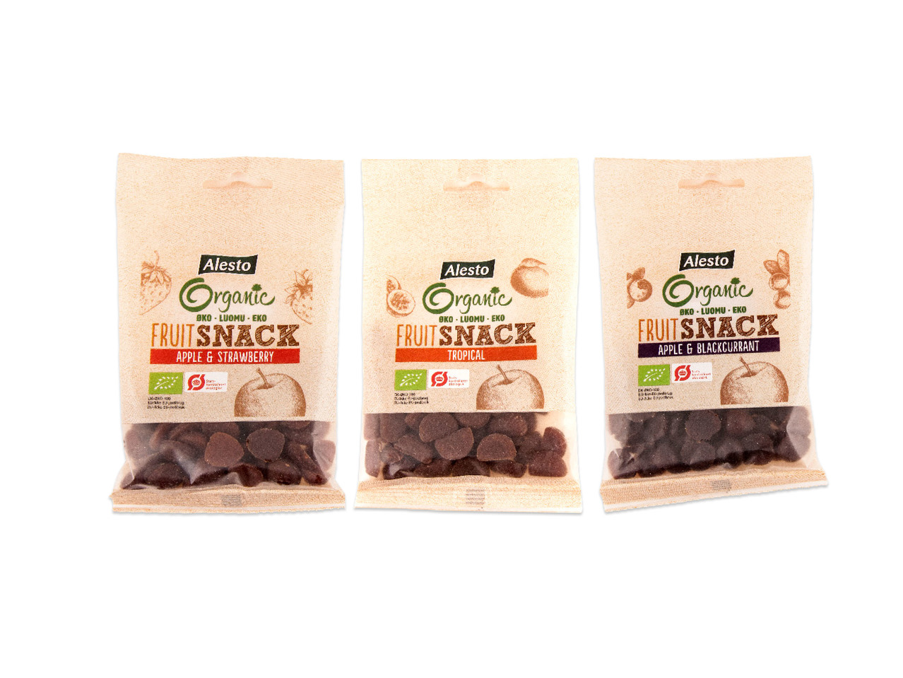 EKOLOGISKA FRUKTSNACKS
