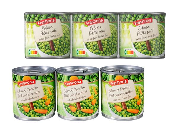 Petits pois et carottes/​petits pois ultra fins