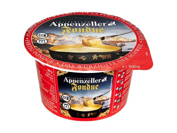Mini fondue prête à l'emploi Appenzeller