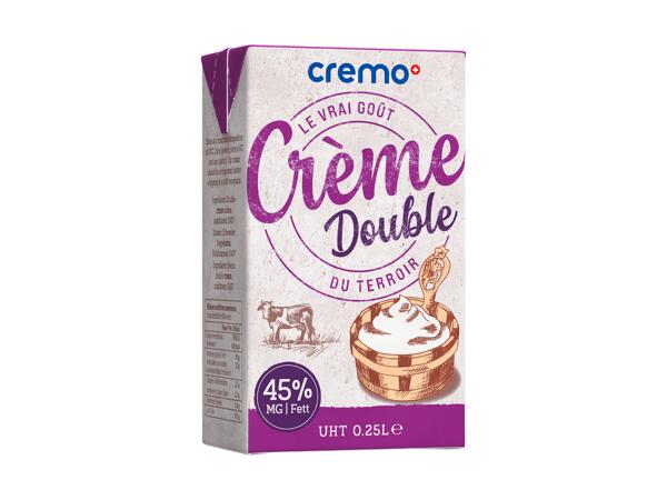 Crème double UHT Cremo (valable uniquement en Suisse romande)