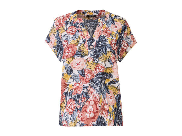 Esmara Ladies' Linen-Blend Blouse