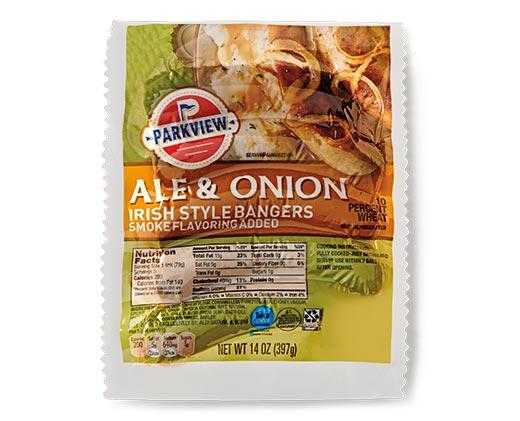 Parkview Irish Style Bangers Original or Ale & Onion