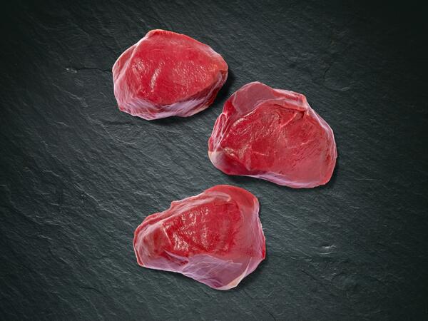 Medaglioni di filetto di cervo