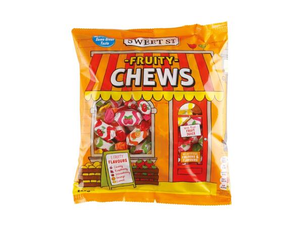 Chewy Fruit Flavour Sweets