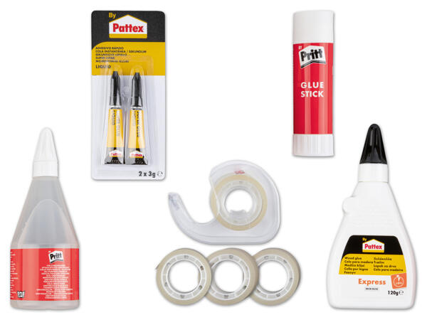 Pattex(R)/Pritt Klebstoff-Sortiment