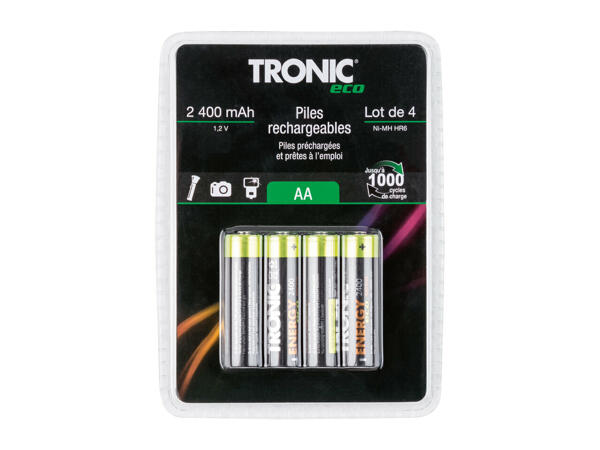 Tronic Rechargeable Batteries
