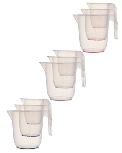 3 Pack Measuring Jugs