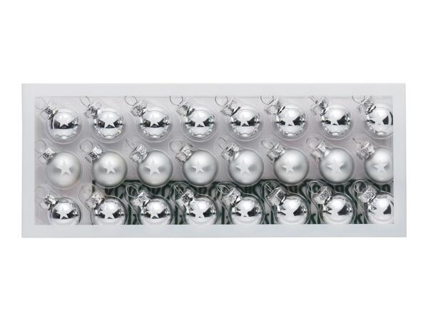 Livarno Home Premium Glass Baubles