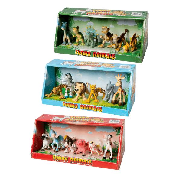 Ensemble d'animaux, 6 pcs