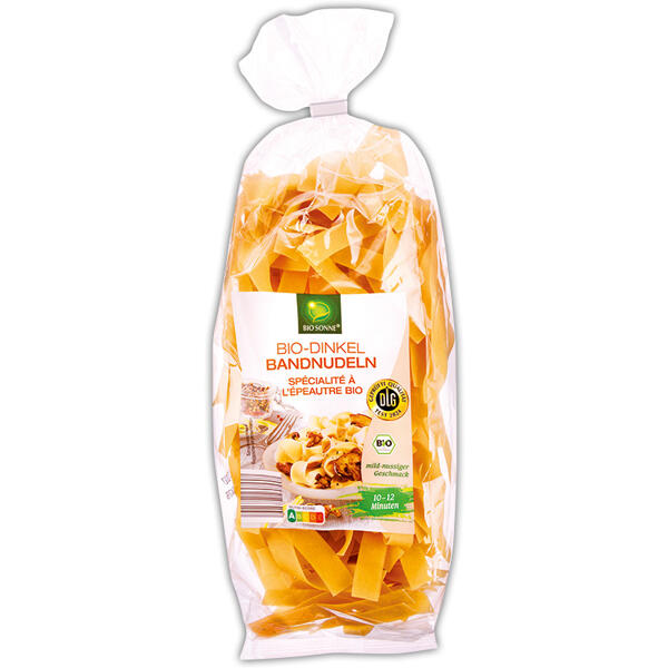 Bio-Dinkelnudeln